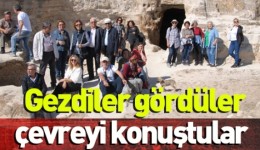 Gezdiler gördüler çevreyi konuştular